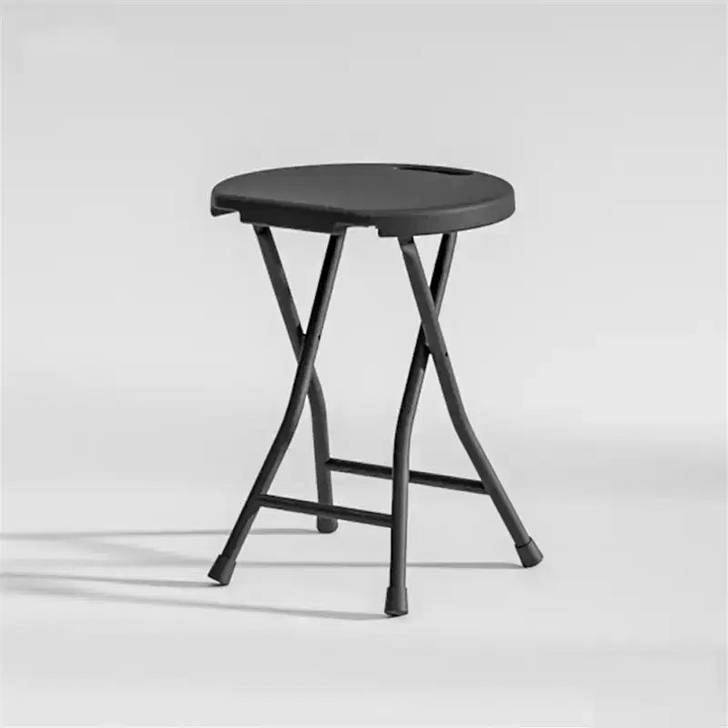 Folding Stool with Handle, Folding Chair,Folding Bar Stool with Non-Slip Feet,600 lbs Capacity