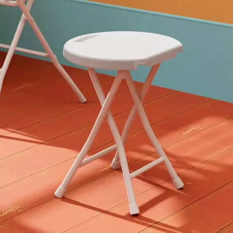 Folding Stool with Handle, Folding Chair,Folding Bar Stool with Non-Slip Feet,600 lbs Capacity